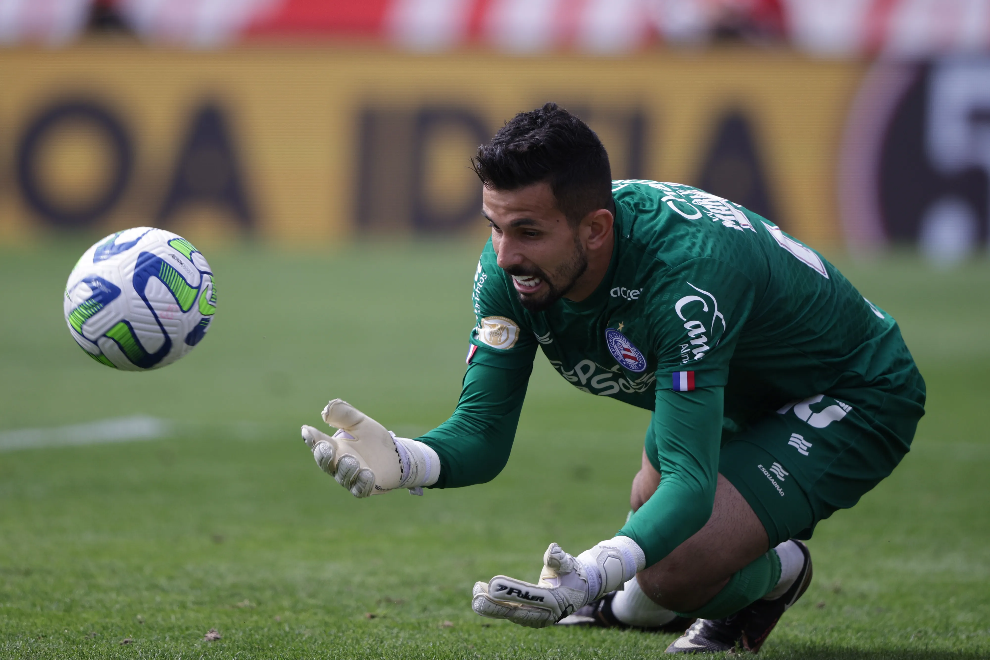 Marcos Felipe, goleiro do Bahia. Foto: Ettore Chiereguini/AGIF