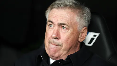 Carlo Ancelotti, técnico do Real Madrid. Foto: Gonzalo Arroyo Moreno/Getty Images