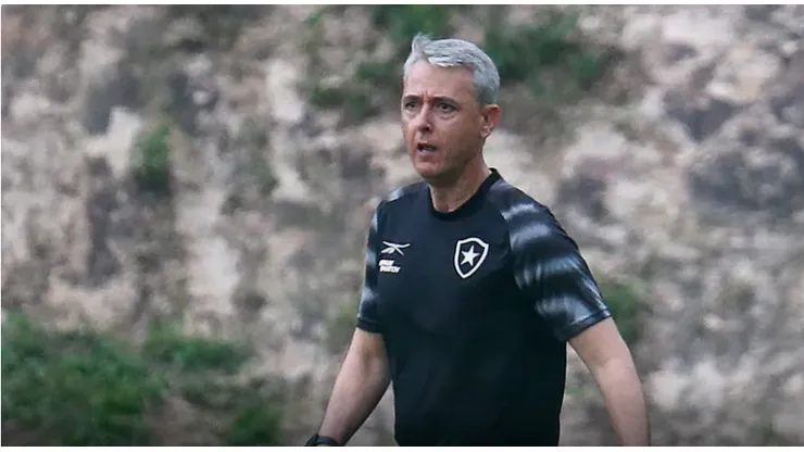 Tiago Nunes, técnico do Botafogo. Foto: Vítor Silva/ Botafogo