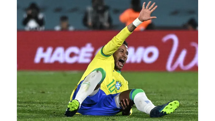 Neymar, atacante do Al Hilal. Foto: Guillermo Legaria/Getty Images)