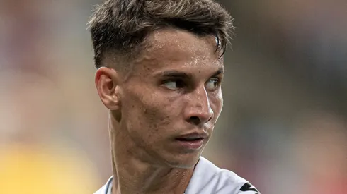 Ferreira jogador do Grêmio durante partida contra o Flamengo no estádio Maracanã pelo campeonato Brasileiro A 2021. Foto: Jorge Rodrigues/AGIF