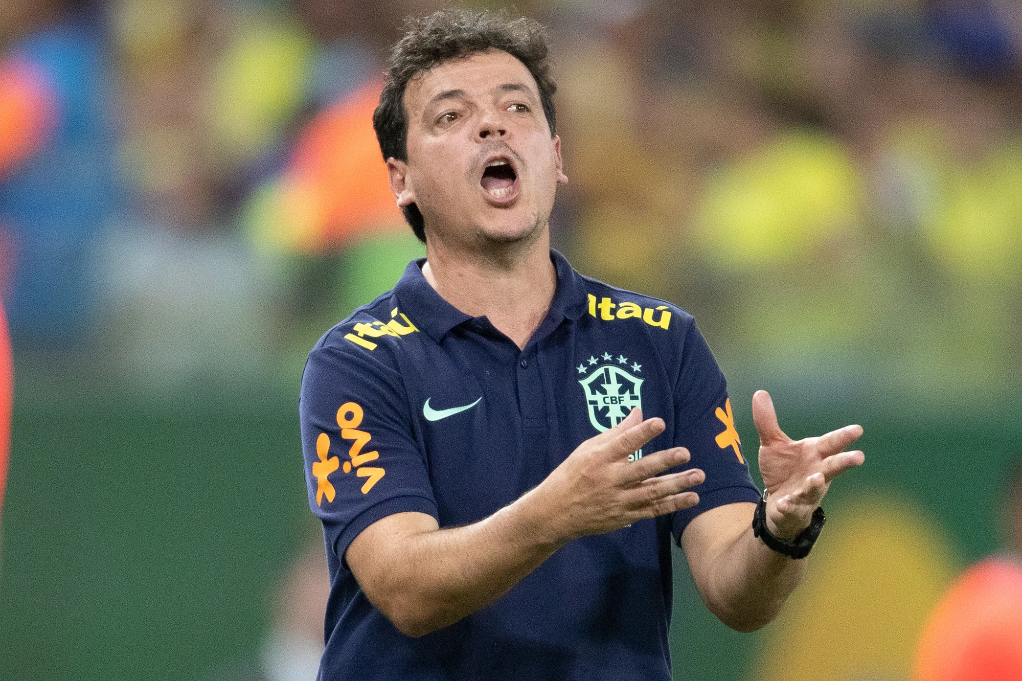 Foto: Gil Gomes/AGIF – Fernando Diniz na Seleção Brasileira