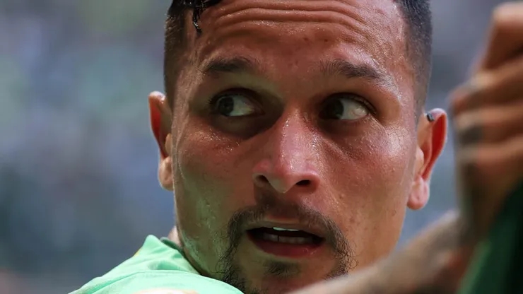 O jogador Artur, da SE Palmeiras, em jogo contra a equipe do Cuiabá EC, durante partida válida pela primeira rodada, do Campeonato Brasileiro, Série A, na arena Allianz Parque. (Foto: Cesar Greco/Palmeiras/by Canon)