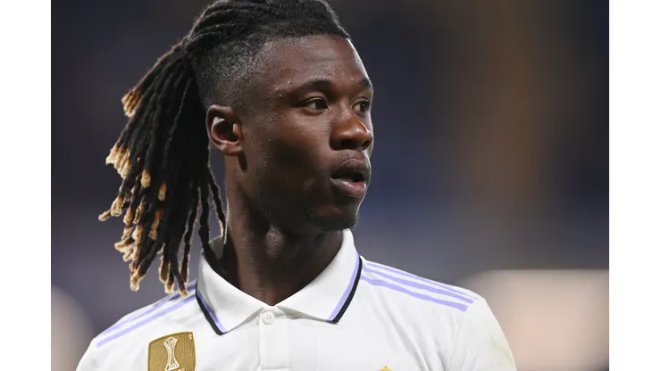 Eduardo Camavinga, meia do Real Madrid. Foto: Michael Regan/Getty Images