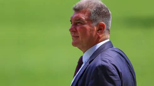 Joan Laporta, presidente do Barcelona. Foto: Eric Alonso/Getty Images