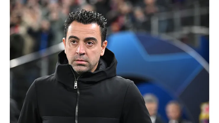 Xavi Hernández, técnico do Barcelona. Foto: Stuart Franklin/Getty Images)