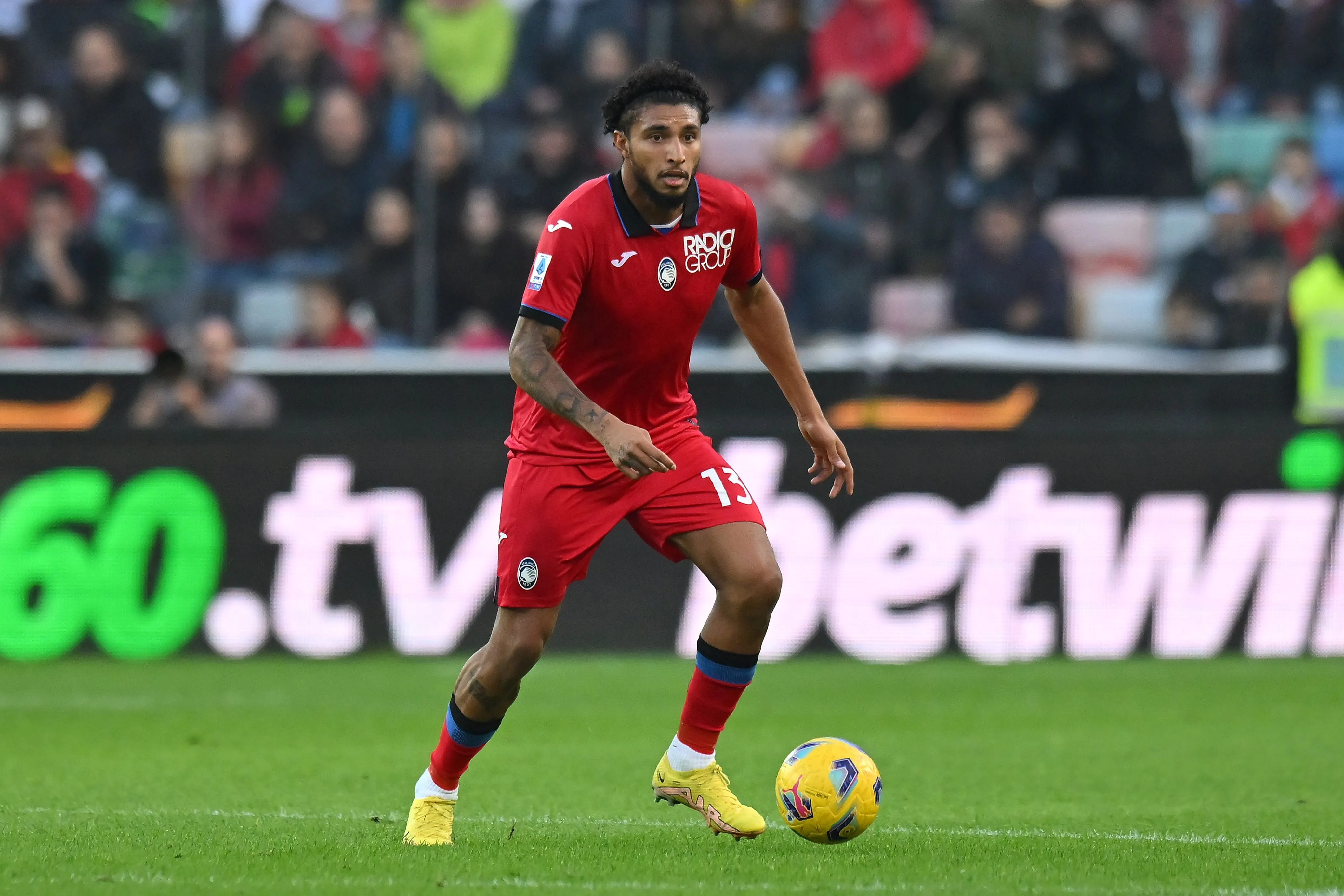 Éderson, volante do Atalanta. Foto: Alessandro Sabattini/Getty Images