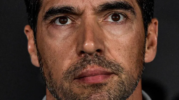 Abel Ferreira durante partida contra o Botafogo. Foto: Thiago Ribeiro/AGIF