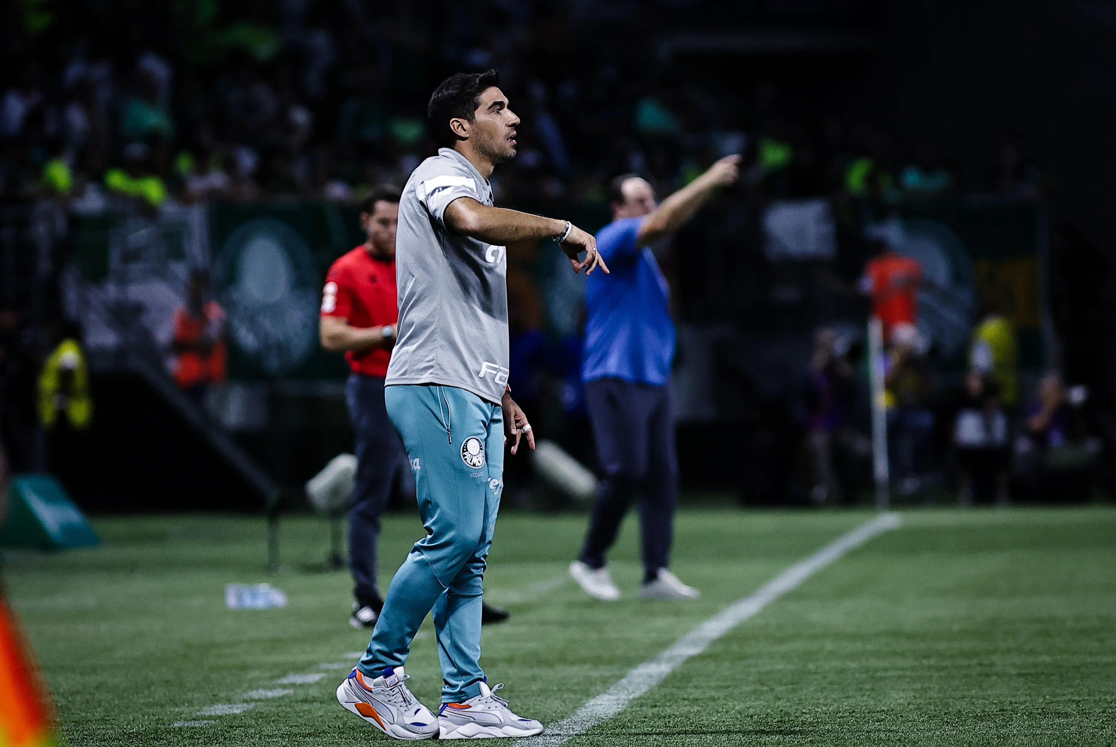 Abel Ferreira em ação pelo Palmeiras. Foto: Fabio Giannelli/AGIF