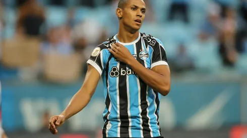 Bruno Alves jogador do Gremio durante partida contra o Fortaleza no estadio Arena do Gremio pelo campeonato BRASILEIRO A 2023. Foto: Pedro H. Tesch/AGIF