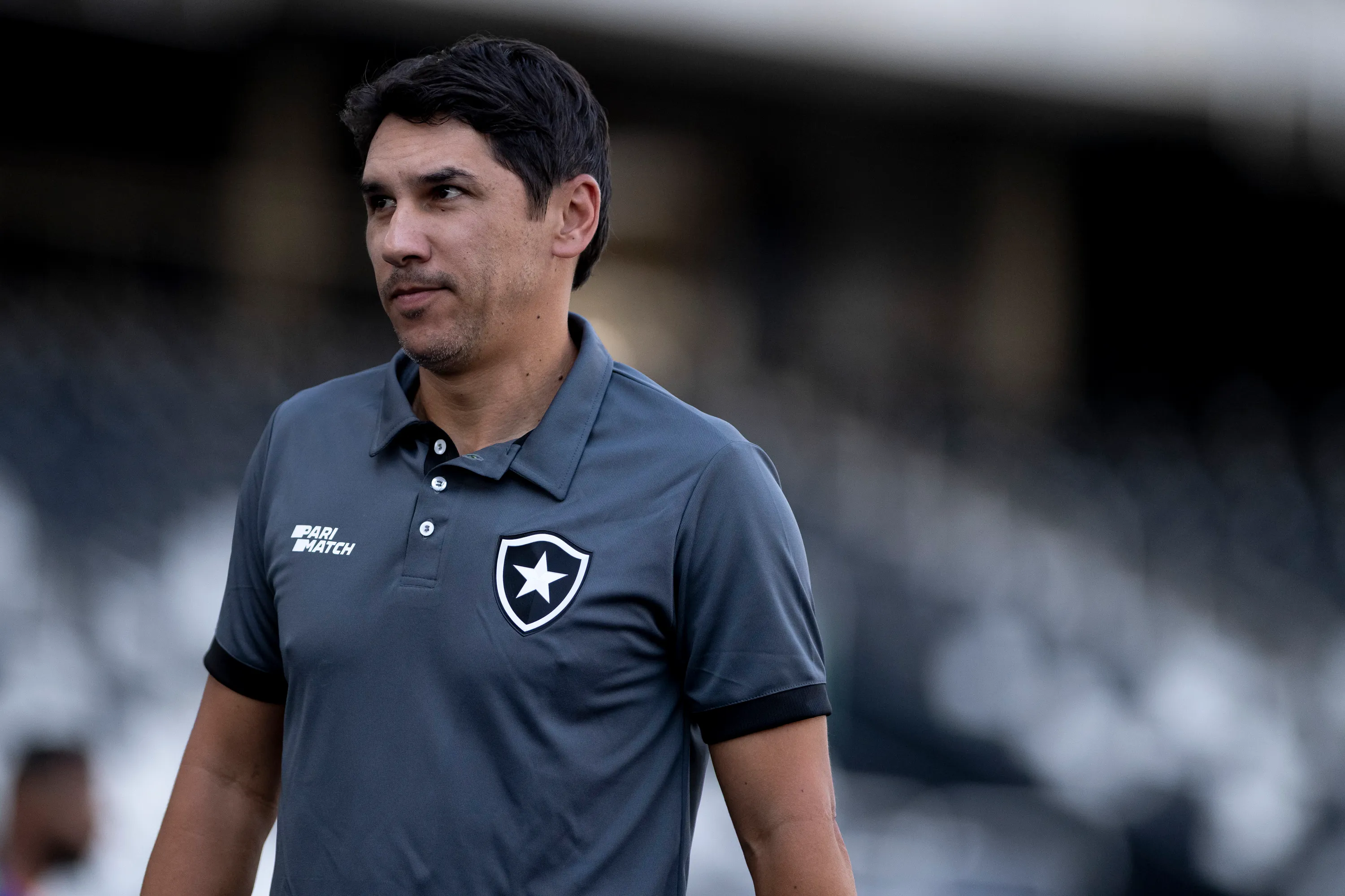 Lucio Flavio durante partida do Botafogo no Engenhao. Foto: Jorge Rodrigues/AGIF