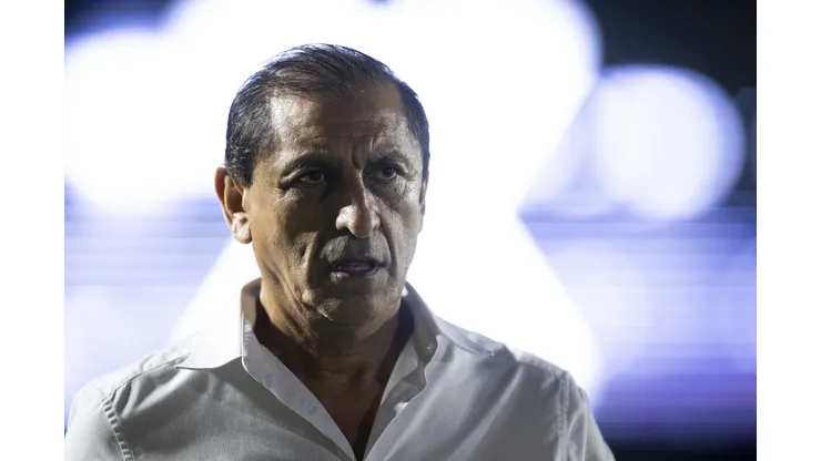 Ramon Diaz tecnico do Vasco durante partida contra o Internacional no estadio Sao Januario pelo campeonato Brasileiro A 2023. Foto: Jorge Rodrigues/AGIF