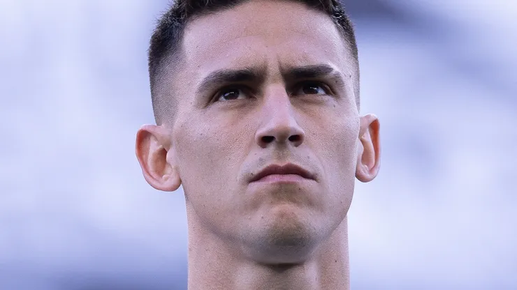 Matías Rojas durante partida contra o América-MG. Foto: Ettore Chiereguini/AGIF