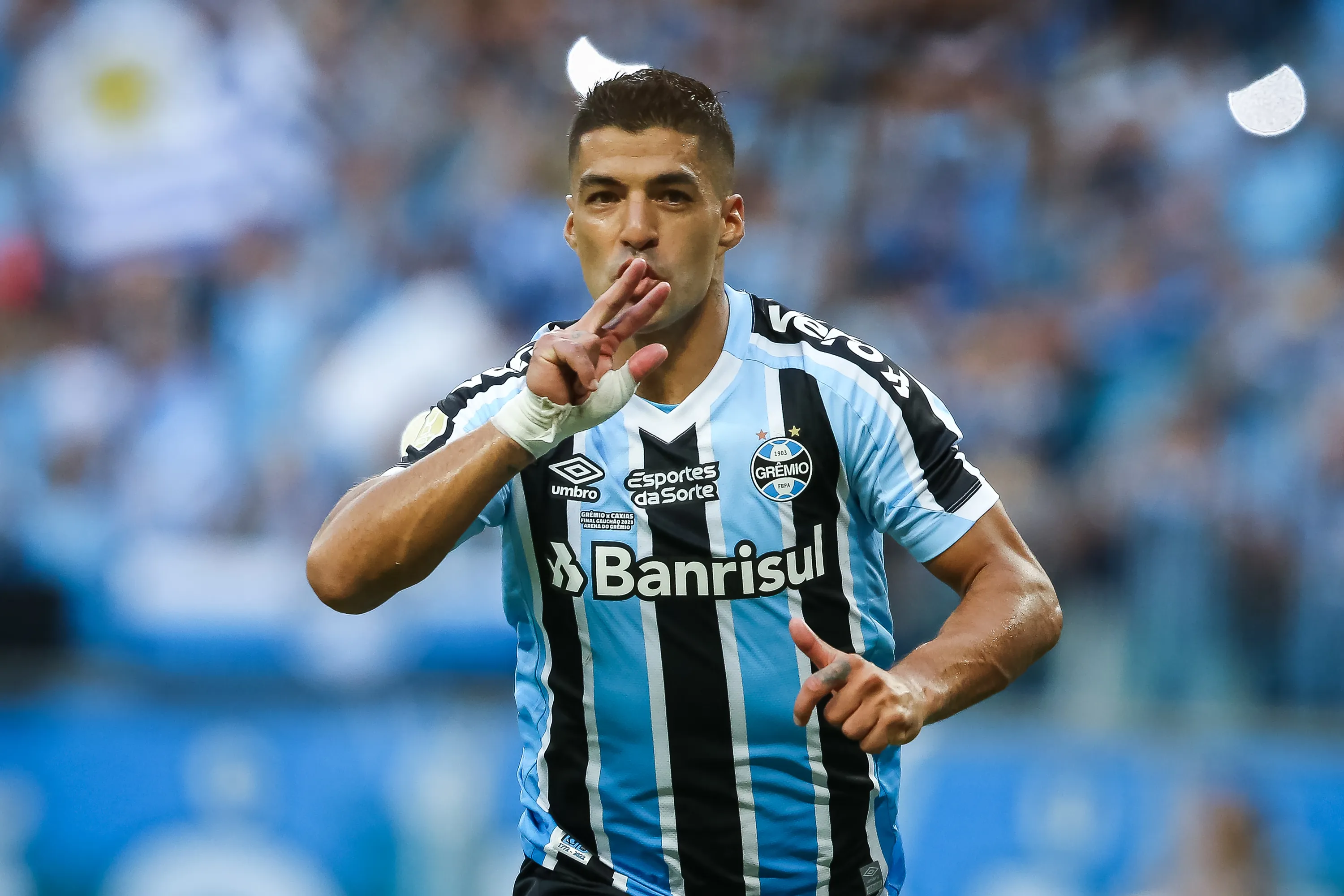 Luís Suárez foi o grande destaque da vitória sobre o Botafogo na 33ª rodada. Foto: Pedro H. Tesch/AGIF