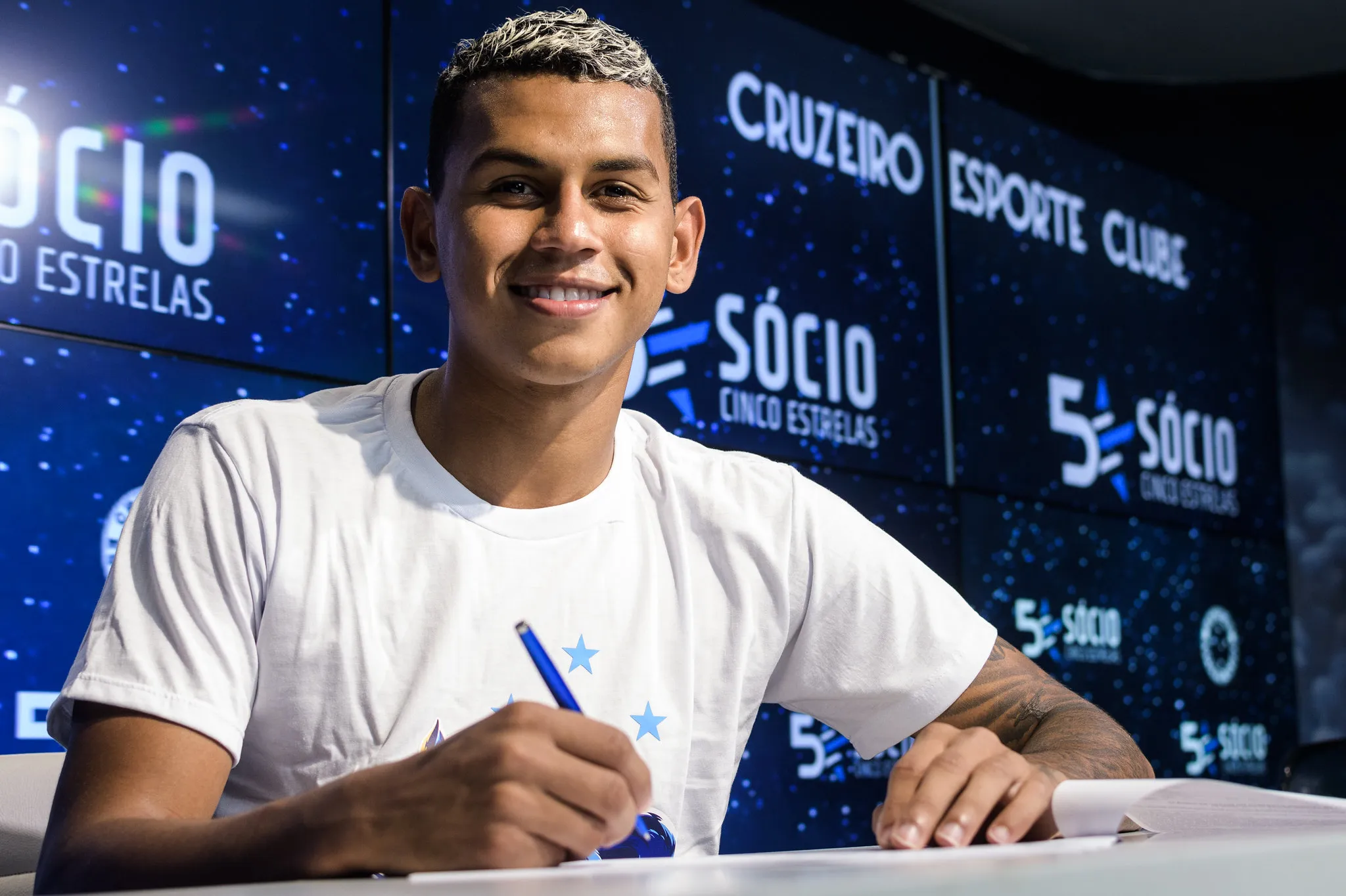 Fernando Henrique vira desfalque no Cruzeiro. Foto: Gustavo Aleixo/Cruzeiro