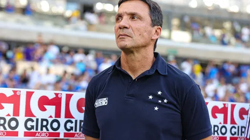 Gilson Lobo/AGIF – Zé Ricardo, técnico do Cruzeiro