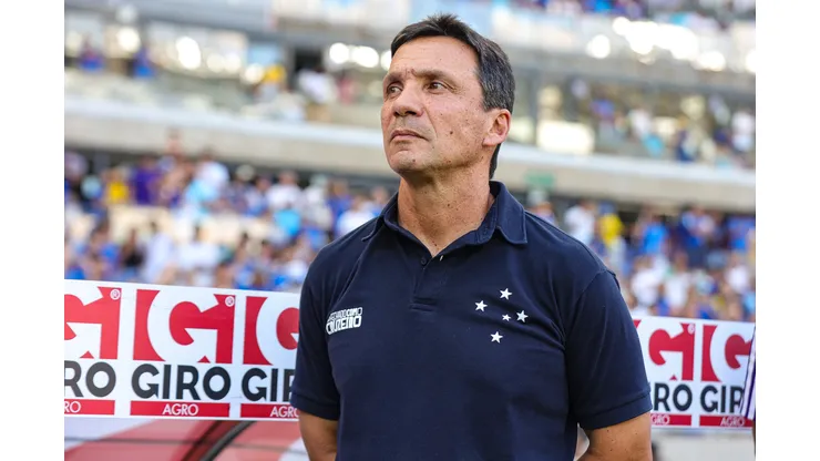Gilson Lobo/AGIF - Zé Ricardo, técnico do Cruzeiro