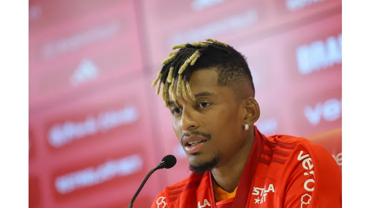 Foto Ricardo Duarte/Internacional - Dalbert fala sobre situação polêmica no Inter.