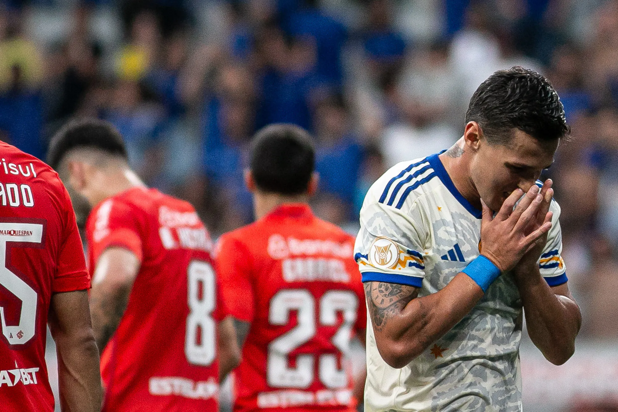 Derrota do Cruzeiro piorou tudo – Foto: Fernando Moreno/AGIF.