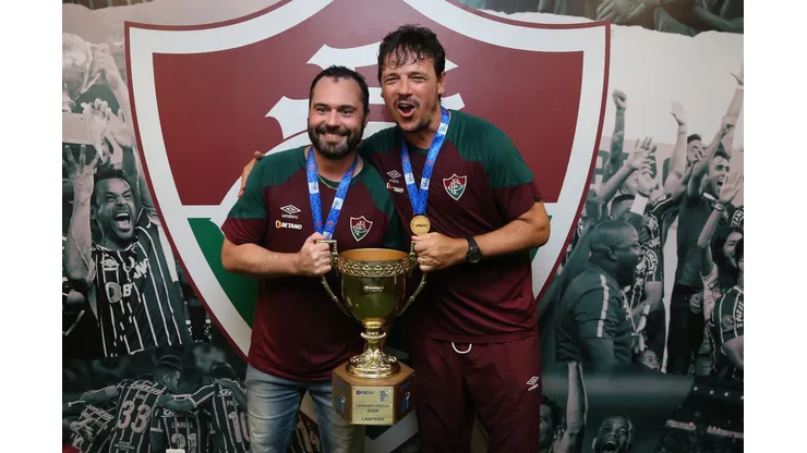 Bittencourt quer renovar com Diniz no Fluminense. Marcelo Gonçalves/ FLUMINENSE FC