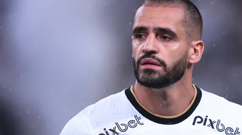 Renato Augusto jogador do Corinthians durante partida contra o Palmeiras no estadio Arena Corinthians pelo campeonato Paulista 2023. Foto: Ettore Chiereguini/AGIF