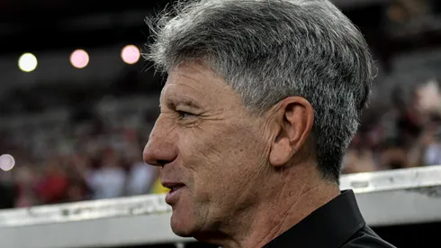 RJ - RIO DE JANEIRO - 11/06/2023 - BRASILEIRO A 2023, FLAMENGO X GREMIO - Renato Portaluppi tecnico do Gremio durante partida contra o Flamengo no estadio Maracana pelo campeonato BRASILEIRO A 2023. Foto: Thiago Ribeiro/AGIF