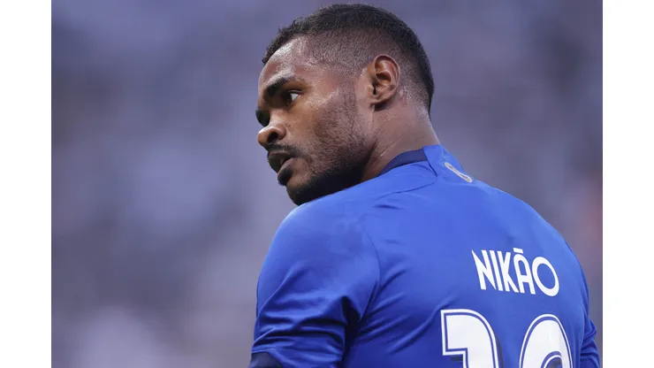 Nikao jogador do Cruzeiro durante partida - Ettore Chiereguini/AGIF