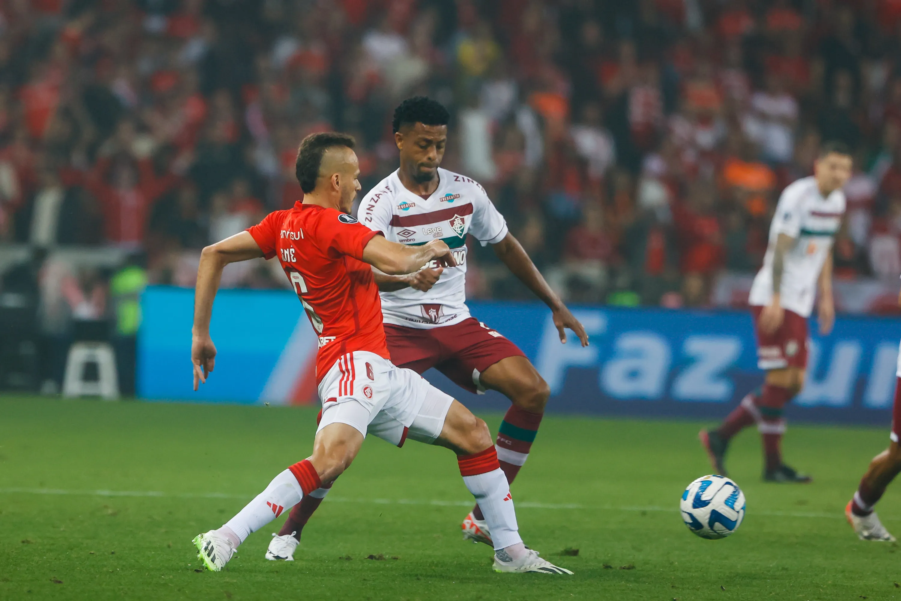 Inter x Fluminense no estadio Beira-Rio pela Libertadores 2023. Foto: Luiz Erbes/AGIF