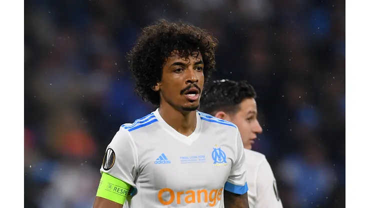 Luiz Gustavo durante final da Europa League de 2018. Foto: Matthias Hangst/Getty Images