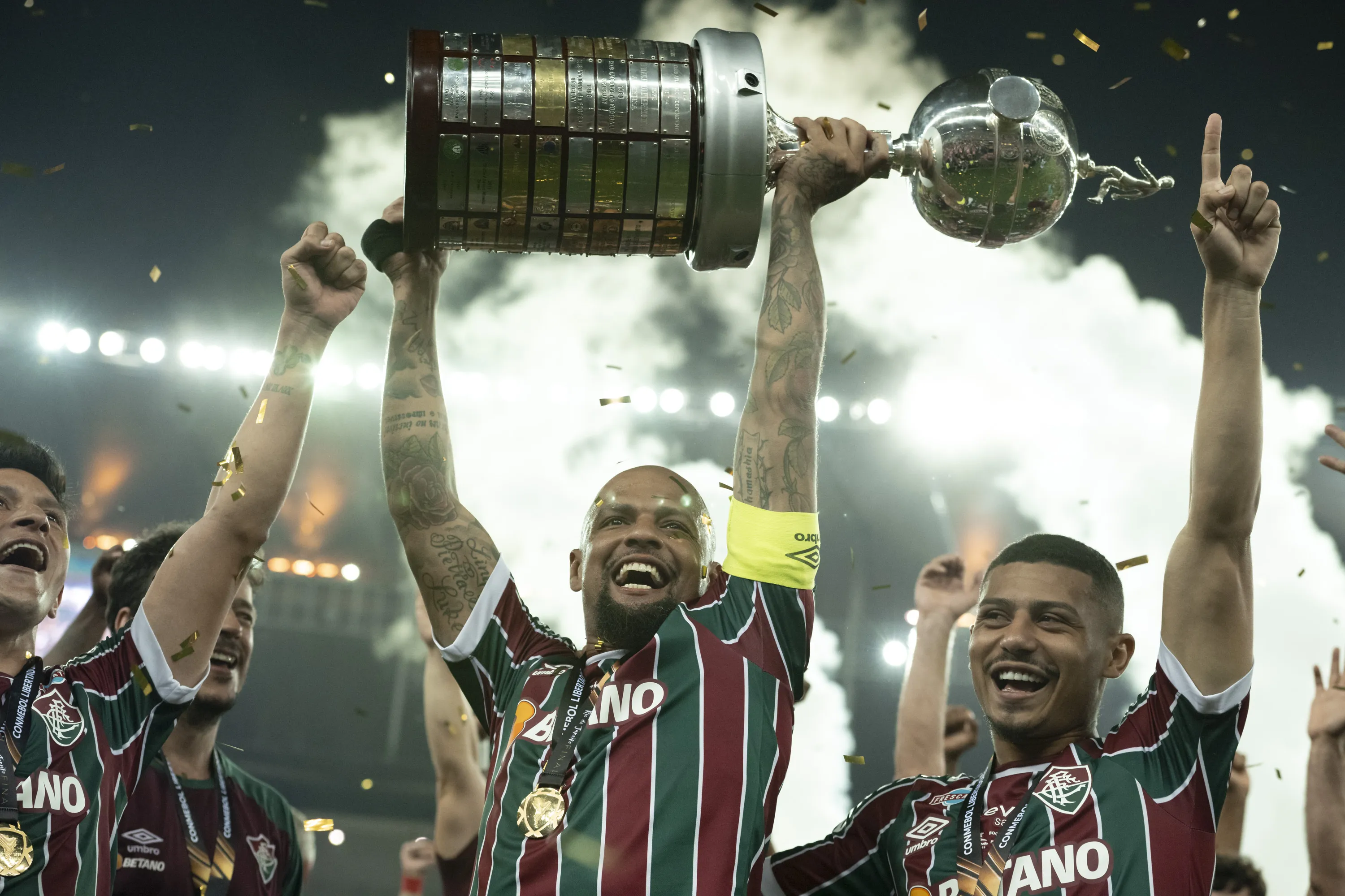 Foto: Jorge Rodrigues/AGIF – Fluminense conquista Libertadores pela primeira vez na história.