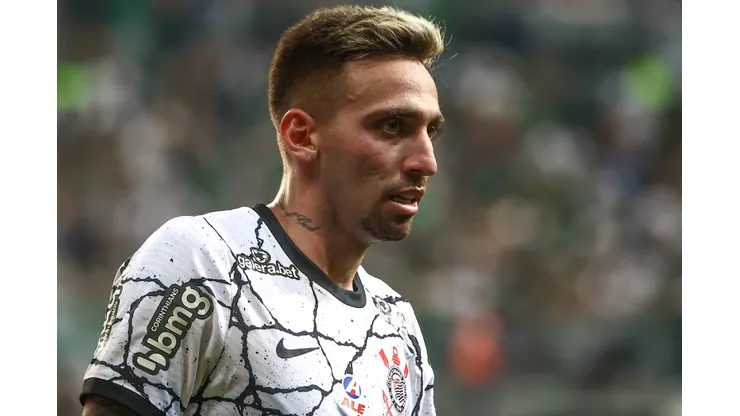 SP - Sao Paulo - 17/03/2022 - PAULISTA 2022, PALMEIRAS X CORINTHIANS - Gustavo Silva jogador do Corinthians durante partida contra o Palmeiras no estadio Arena Allianz Parque pelo campeonato Paulista 2022. Foto: Marcello Zambrana/AGIF