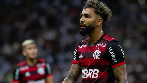 MG – Belo Horizonte – 22/06/2022 – COPA DO BRASIL 2022 ATLETICO-MG X FLAMENGO – Gabigol jogador do Flamengo durante partida contra o Atletico-MG no estadio Mineirao pelo campeonato Copa do Brasil 2022. Foto: Fernando Moreno/AGIF