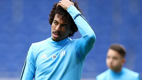 Luiz Gustavo antes da final da UEFA Europa League de 2018. Photo by Maja Hitij/Getty Images