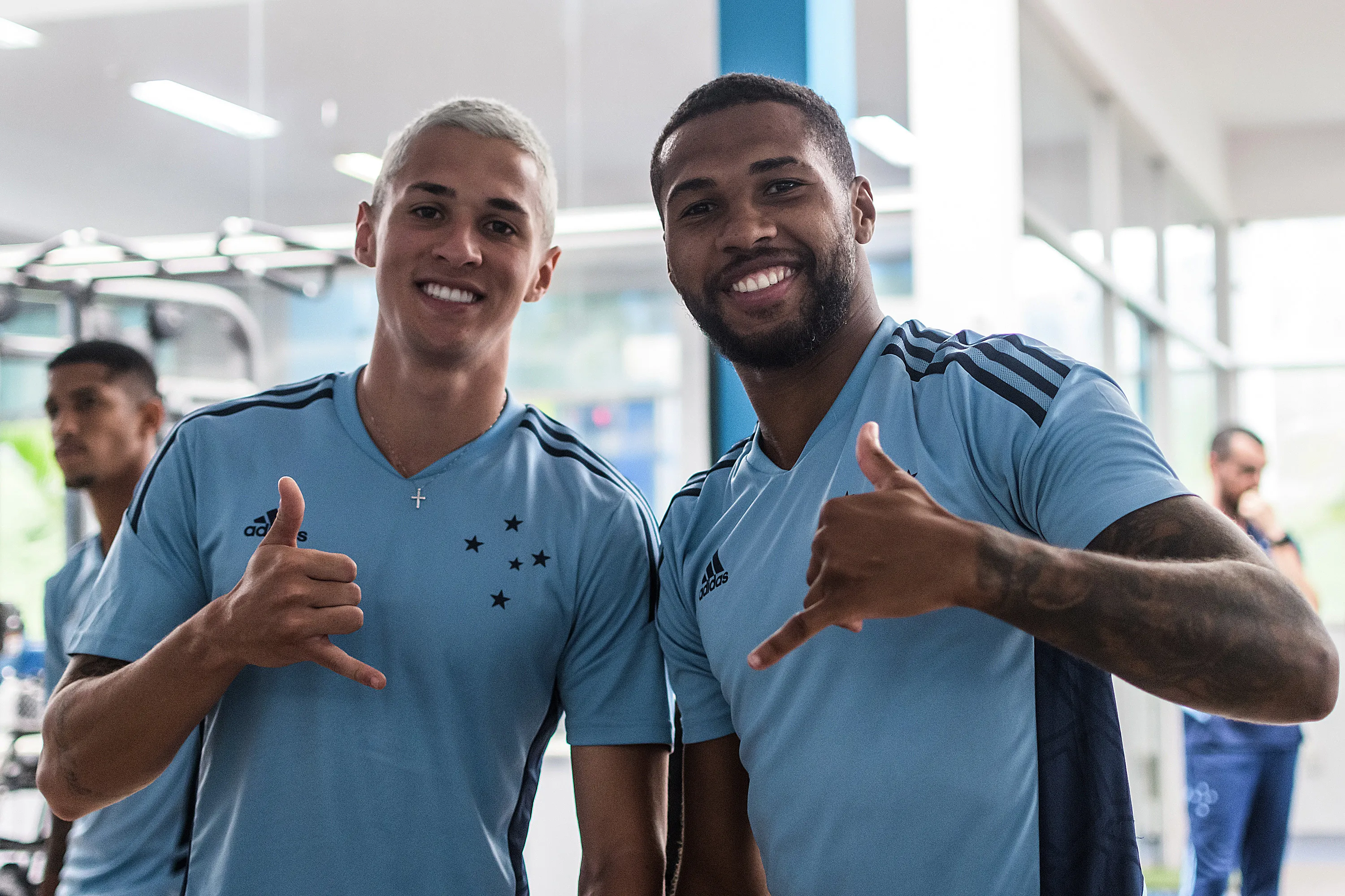 Treino na Toca da Raposa 2, em Belo Horizonte.Foto: Gustavo Aleixo/Cruzeiro