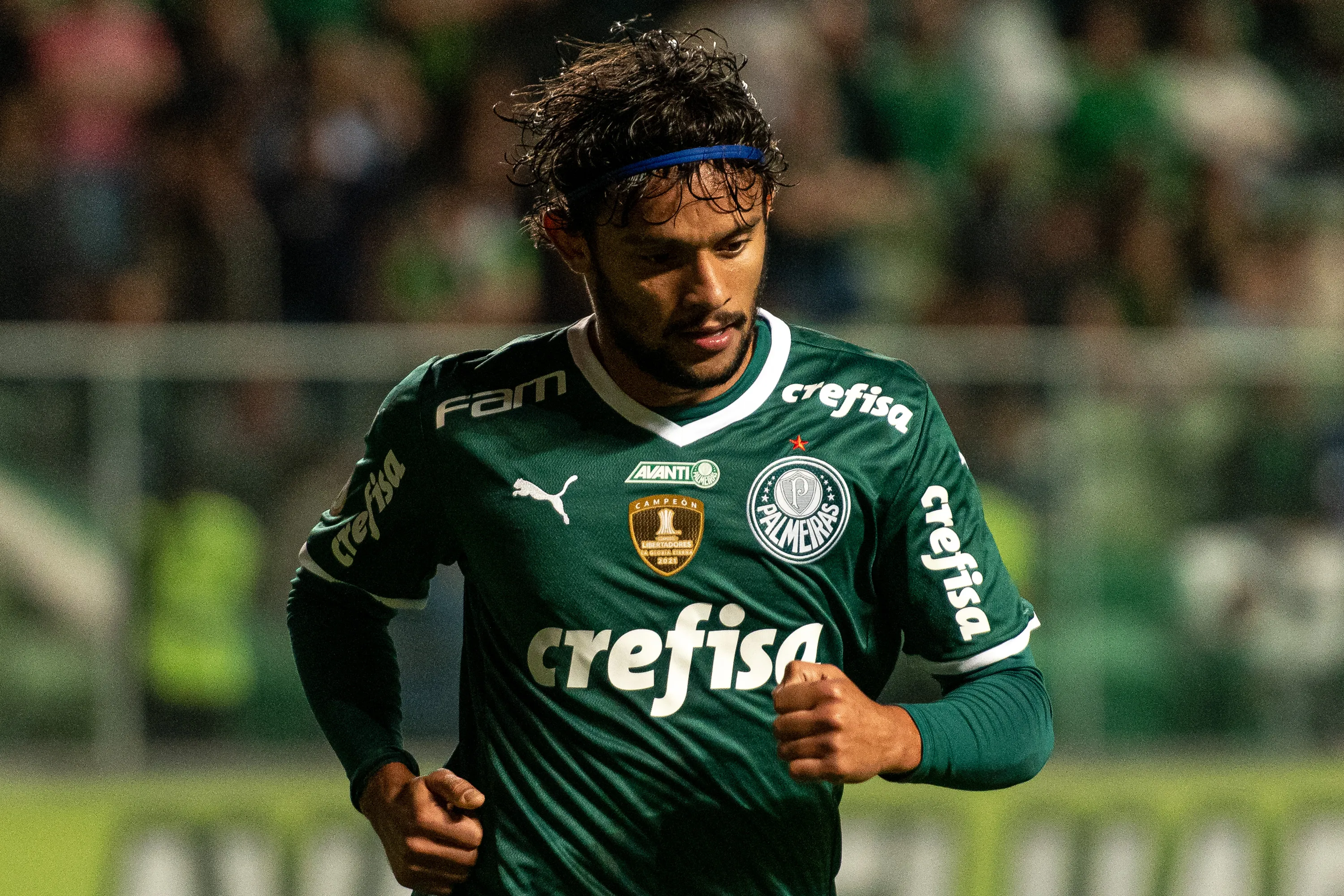 Foto: Alessandra Torres/AGIF – Scarpa em ação pelo Palmeiras.