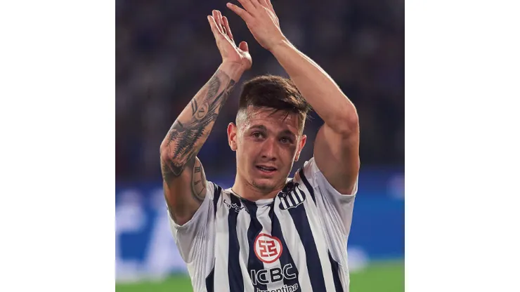 Foto: Arquivo Pessoal Rodrigo Garro/Instagram - - Rodrigo Garro em partida pelo Talleres na Libertadores de 2022