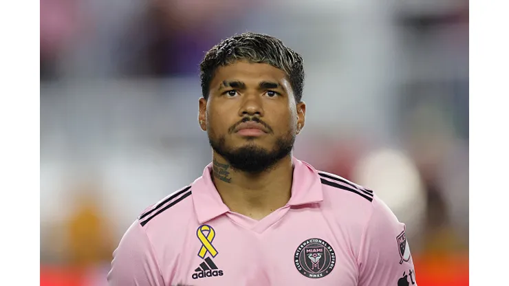 FORT LAUDERDALE, FLORIDA - SEPTEMBER 20: Josef Martinez #17 of Inter Miami looks on prior to the match between Toronto FC and Inter Miami CF at DRV PNK Stadium on September 20, 2023 in Fort Lauderdale, Florida. (Photo by Carmen Mandato/Getty Images)