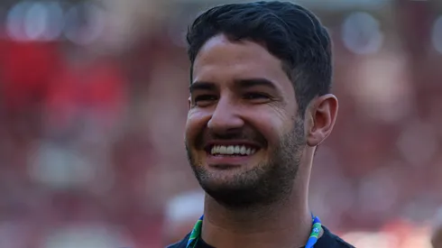 Pato vira assunto no Santos. Foto: Thiago Ribeiro/AGIF