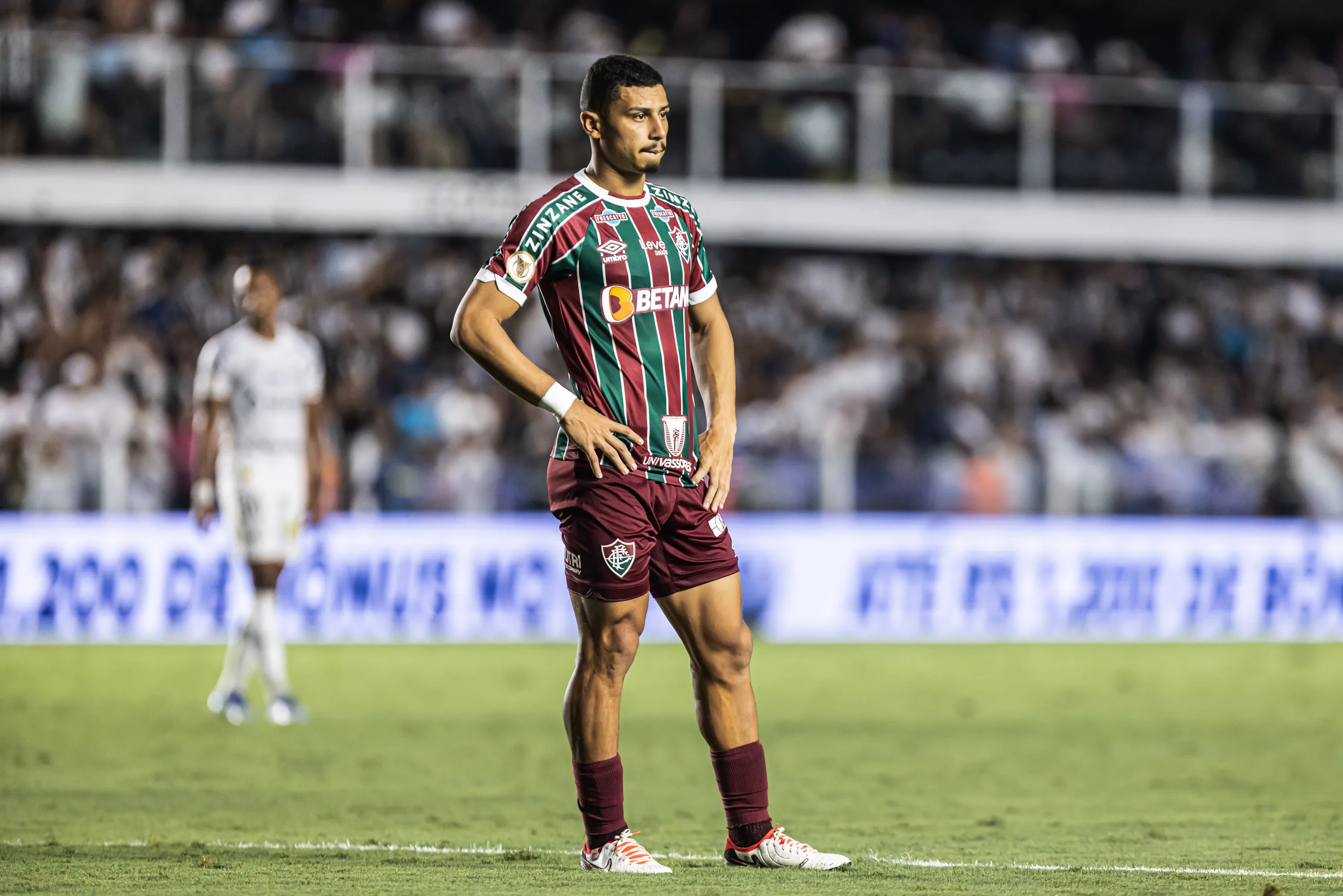 André, volante do Fluminense. Foto: Abner Dourado/AGIF