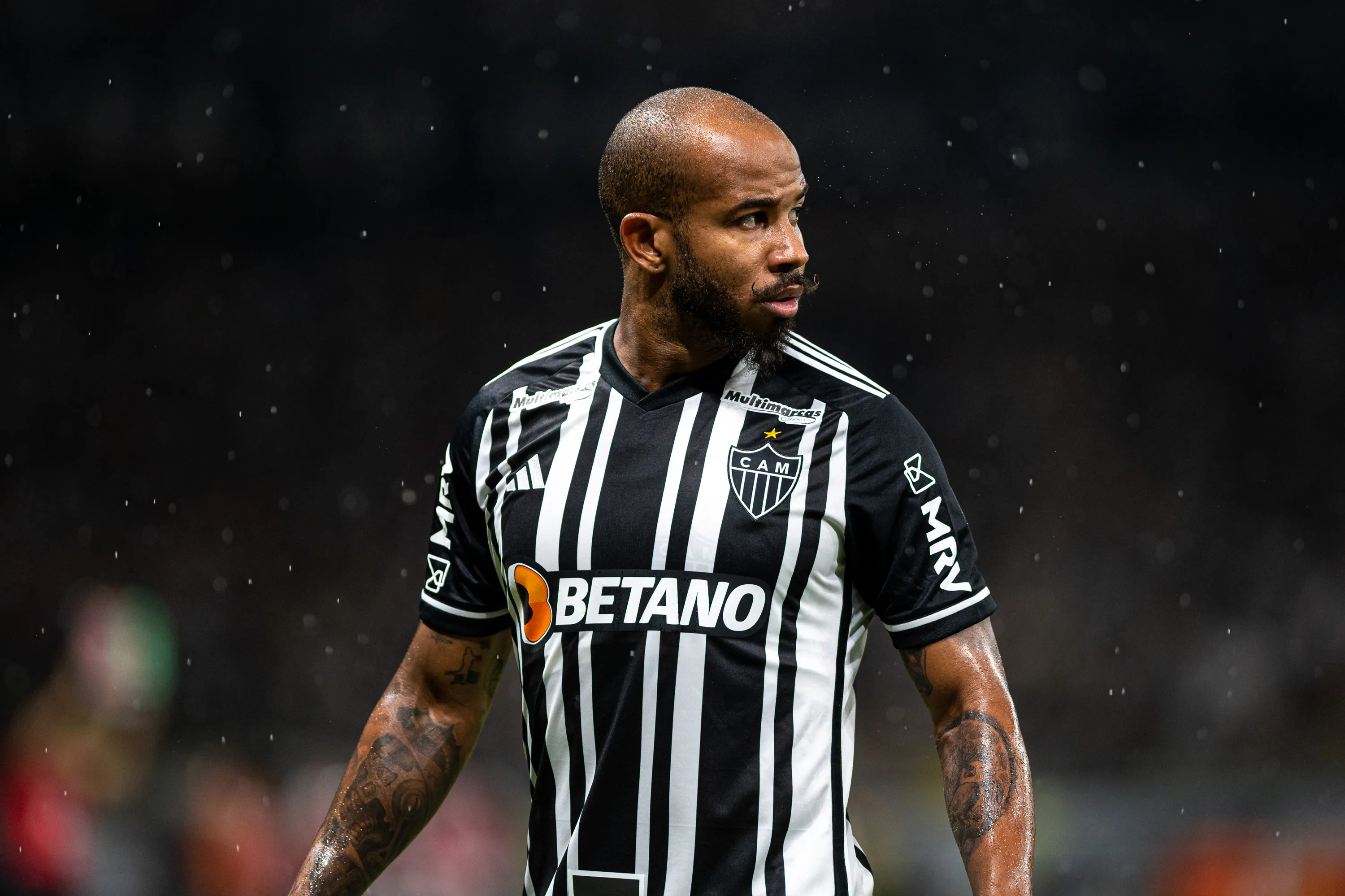 Patrick, meia do Atletico-MG. Foto: Alessandra Torres/AGIF