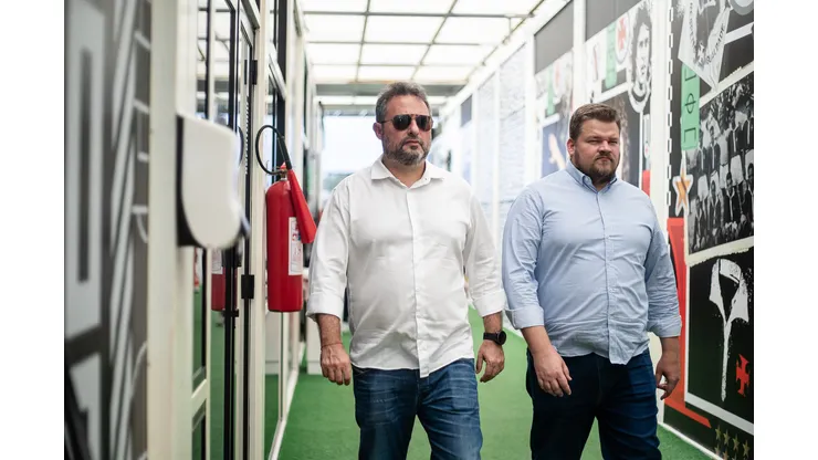 Fotos: Leandro Amorim/Vasco. - Alexandre Mattos mostra interesse em atacante do Inter para 2024.