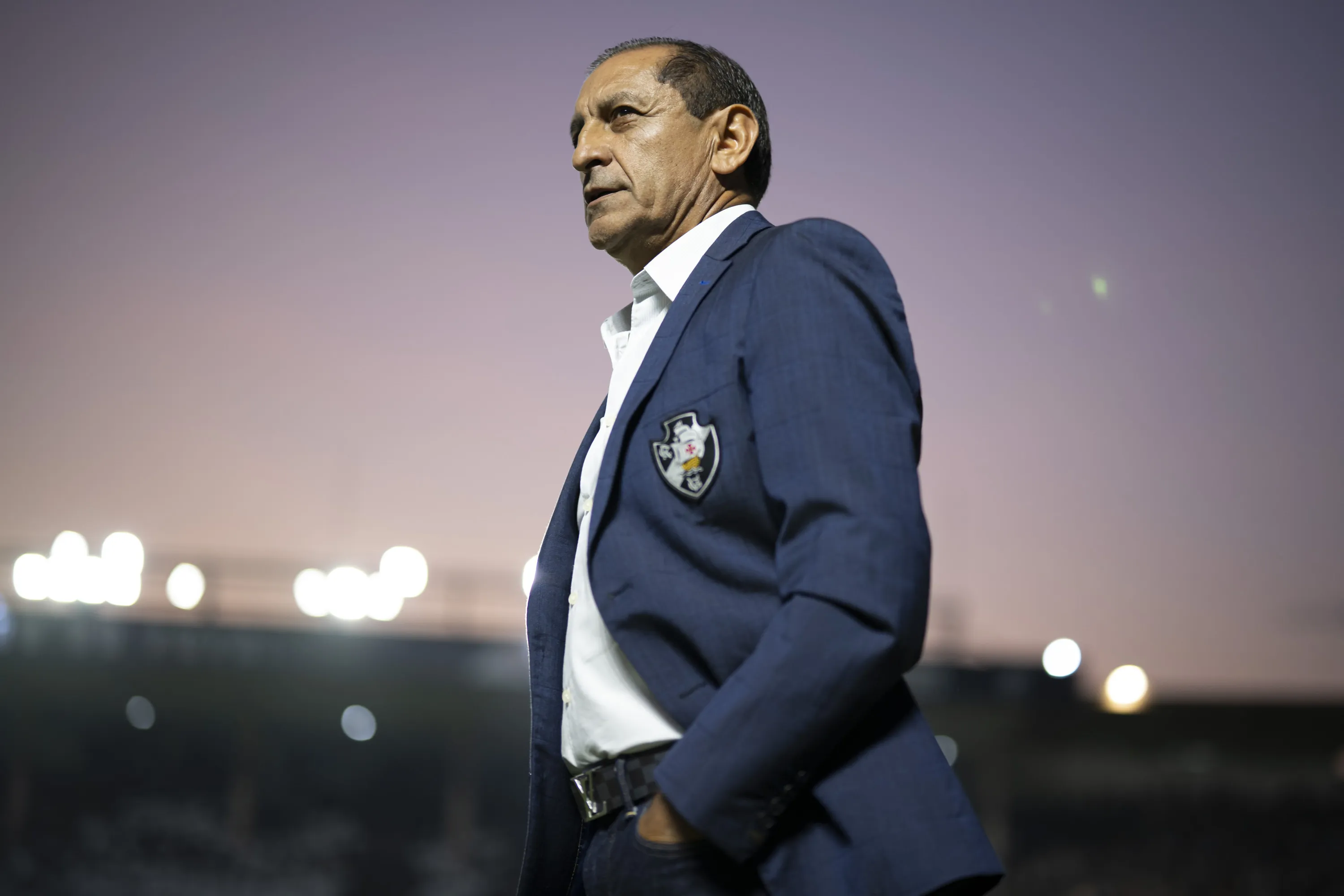 Ramón Díaz, técnico do Vasco.Foto: Jorge Rodrigues/AGIF