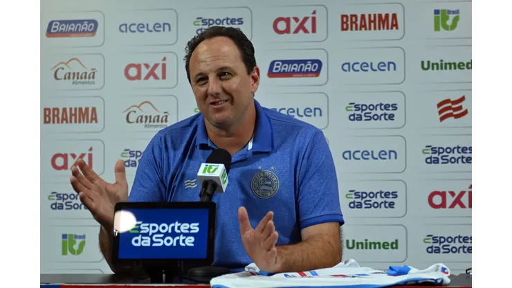 Rogério Ceni, técnico do Bahia. Foto: Walmir Cirne/AGIF