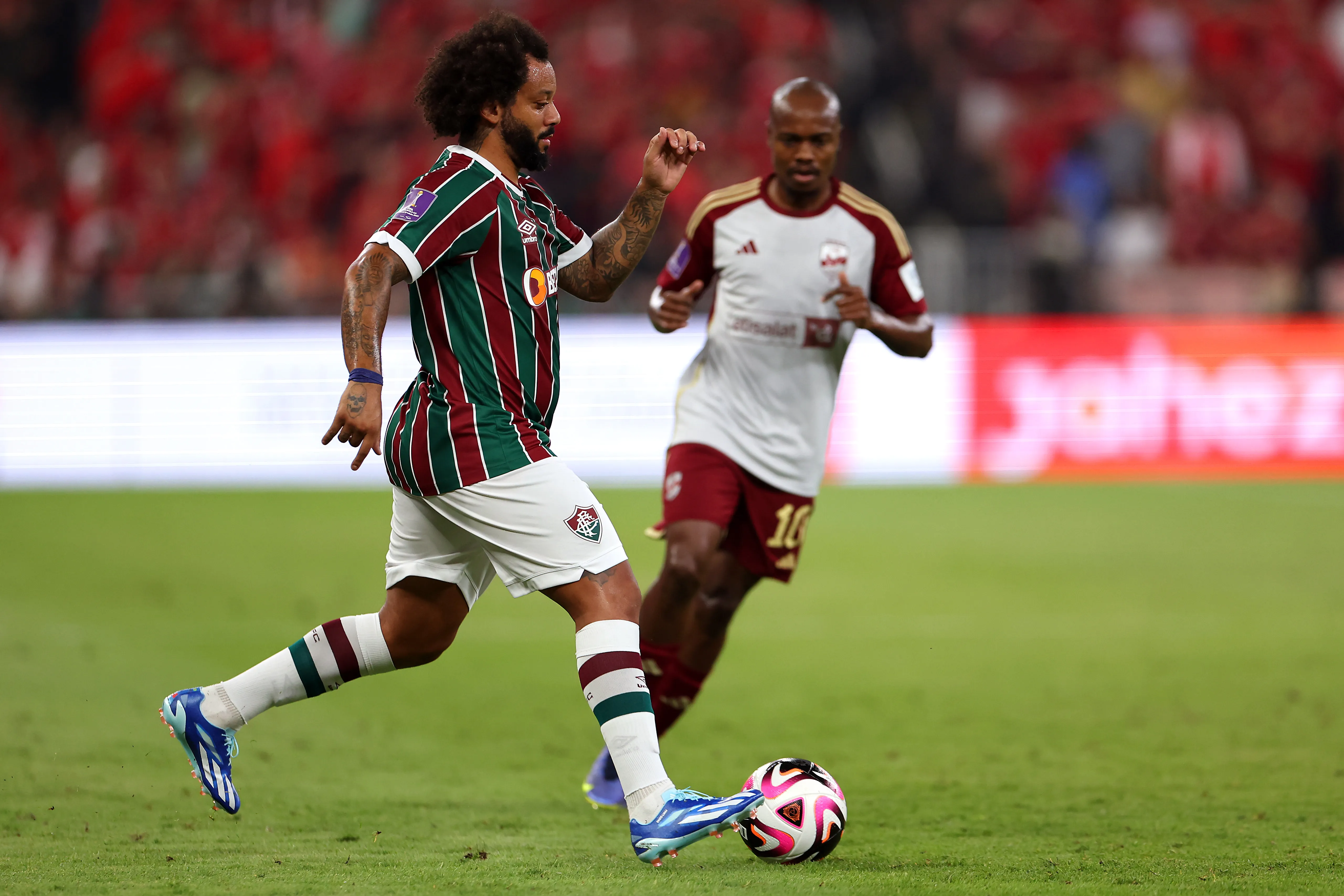 Marcelo durante a semifinal do Mundial de Clubes 2023. Foto: Francois Nel/Getty Images