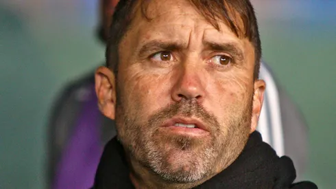 Eduardo Coudet técnico do Atlético-MG durante partida contra o Coritiba no estádio Couto Pereira pelo campeonato BRASILEIRO A 2023. Foto: Gabriel Machado/AGIF