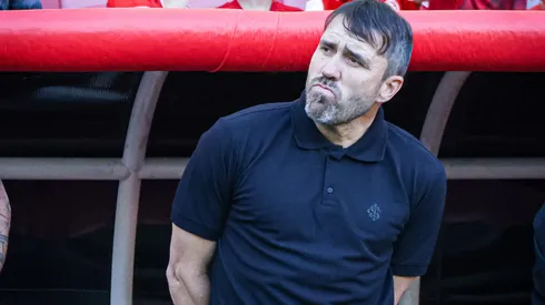 Eduardo Coudet, técnico do Inter. Foto: Maxi Franzoi/AGIF