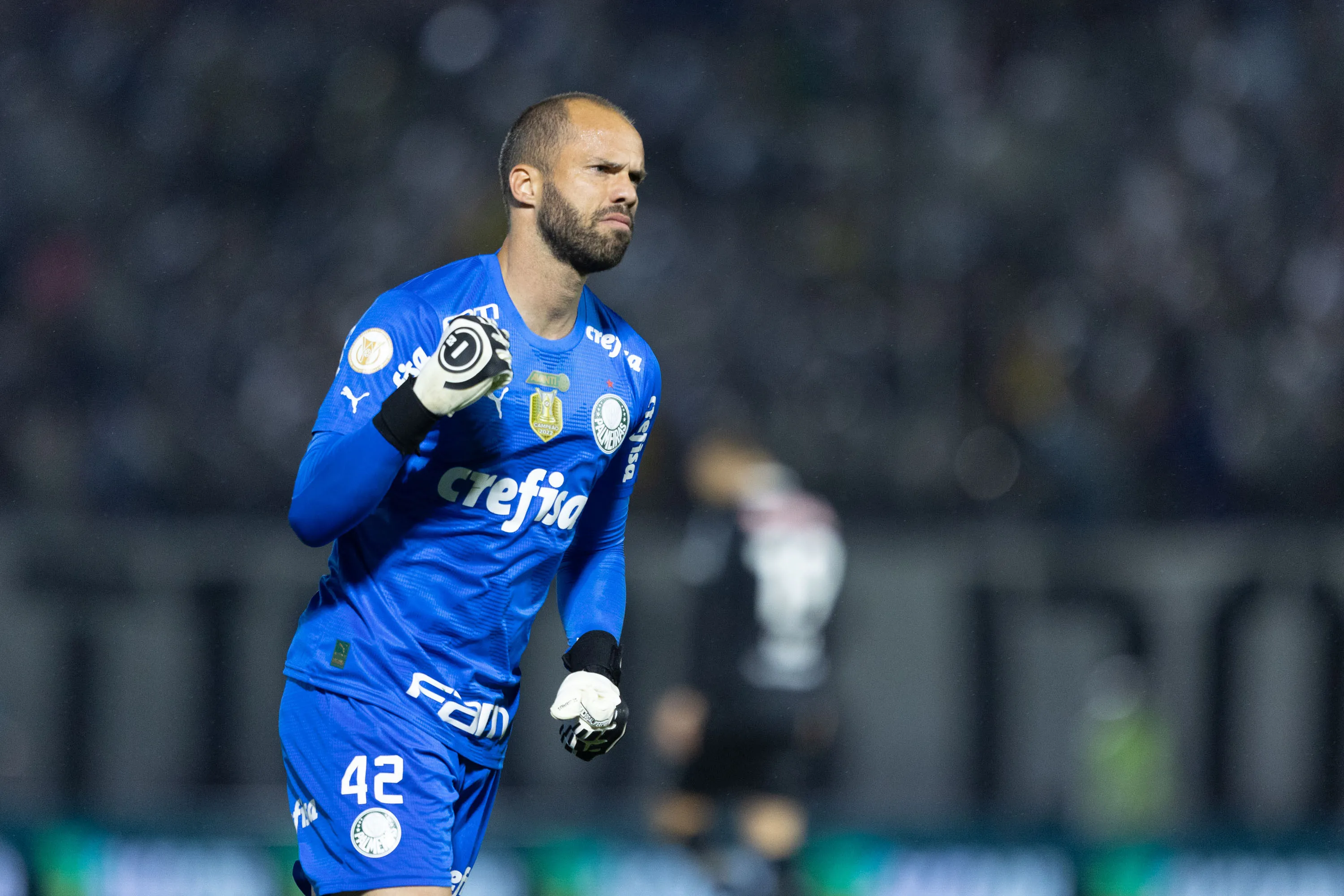 Marcelo Lomba comemora gol durante partida contra o Bragantino no estadio Nabi Abi Chedid pelo campeonato Brasileiro A 2023. Foto: Diogo Reis/AGIF