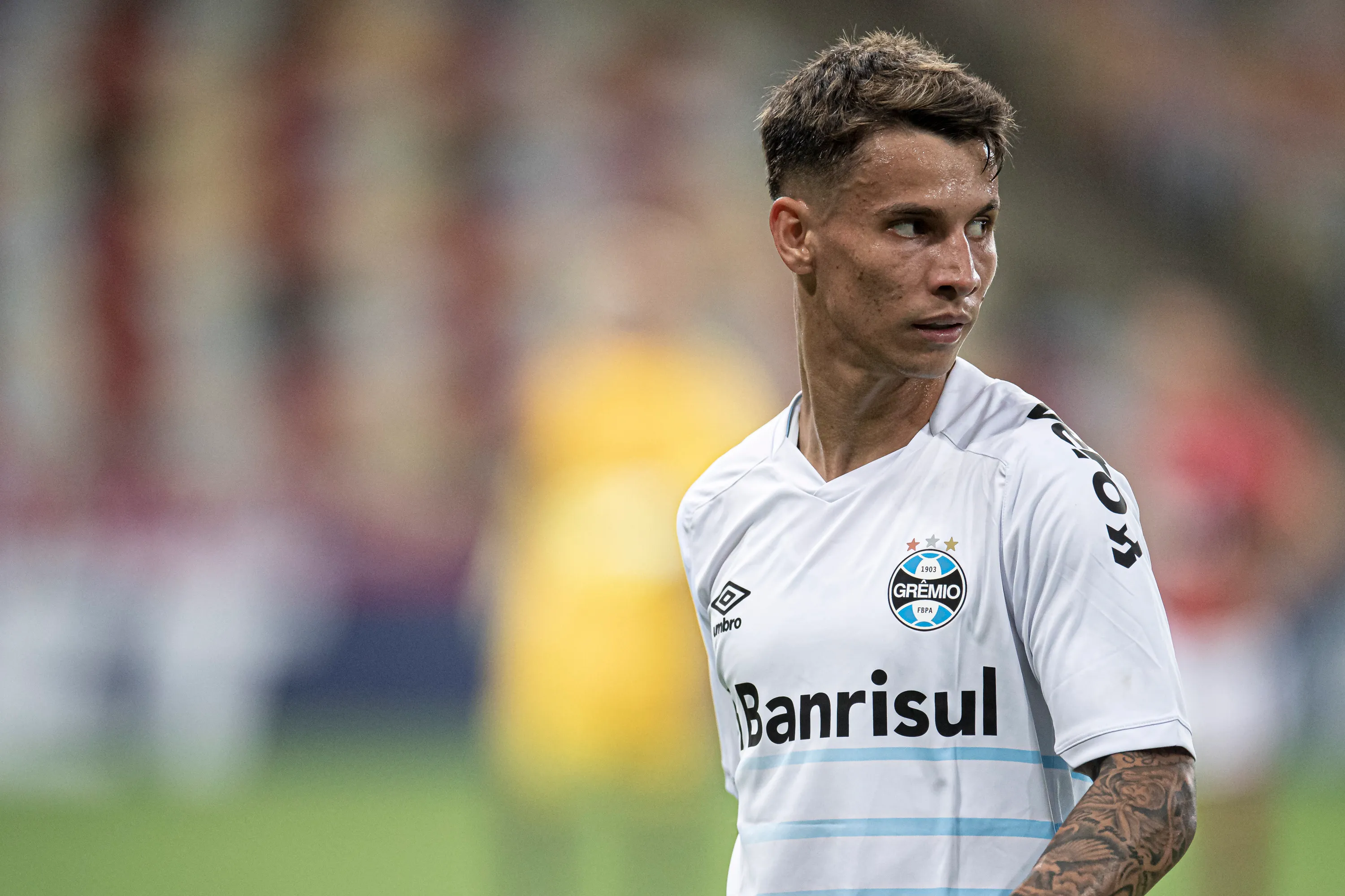 Ferreira durante partida contra o Flamengo no estadio Maracana pelo campeonato Brasileiro A 2021. Foto: Jorge Rodrigues/AGIF