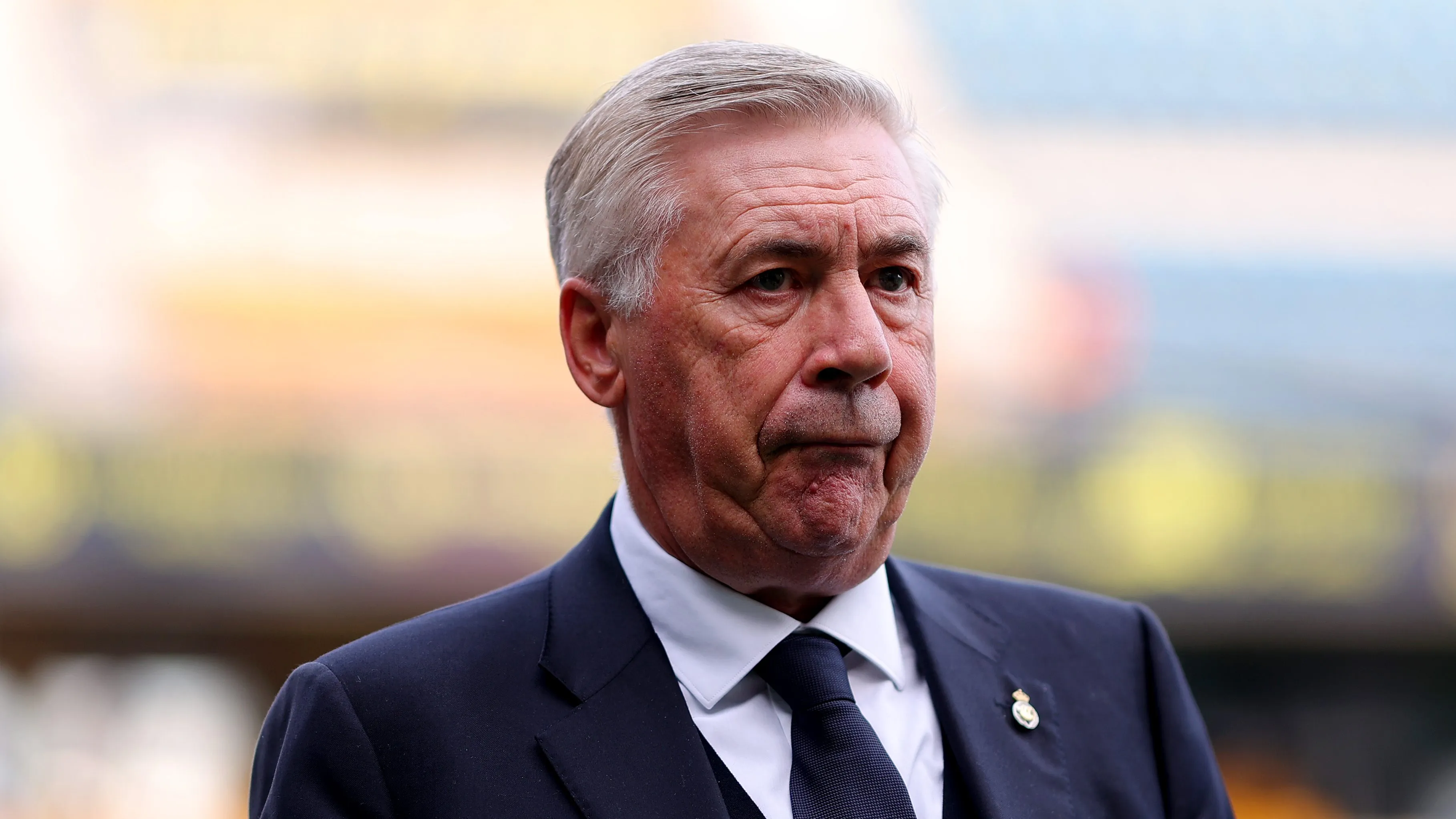 Carlo Ancelotti, técnico da Seleção Brasileira. Foto: Fran Santiago/Getty Images)