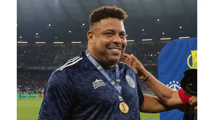 Ronaldo demonstra interesse em técnico brasileiro. Foto: Gilson Junio/AGIF